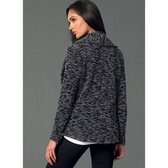 McCall's M7254 Misses L to XL Cardigan Jacket and Vest Uncut Sewing Pattern New - Picture 4 of 5